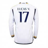 Echipament fotbal Real Madrid Lucas Vazquez #17 Tricou Acasa 2023-24 maneca lunga